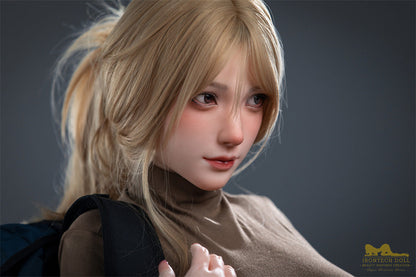 Amy-165cm(5'41")F-cup Full Silicone Mega Breasts Outdorr Hiking Sex Doll in stock- Irontech Doll