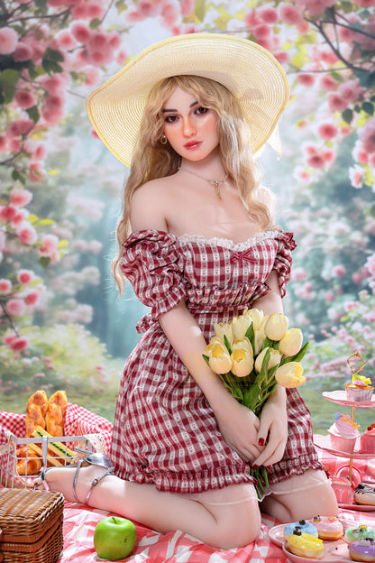 Faith-162cm(5'31'')D-cup Silicone Head TPE Body Sex Doll - Irontech Doll