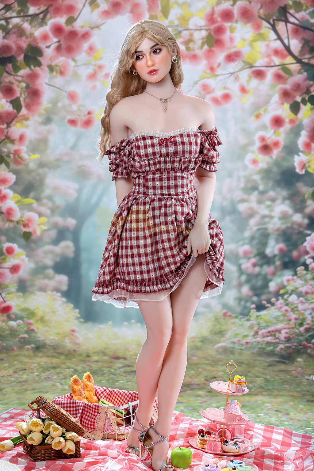 Faith-162cm(5'31'')D-cup Silicone Head TPE Body Sex Doll - Irontech Doll