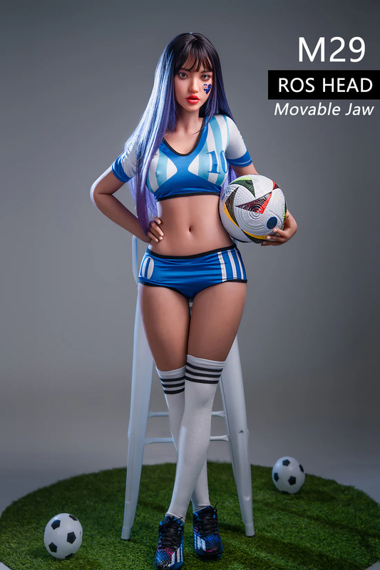Ethel- 152cm/4'98" C cup Silicone Head+TPE Body Sex Doll (Movable Jaw Head)  - SY Doll