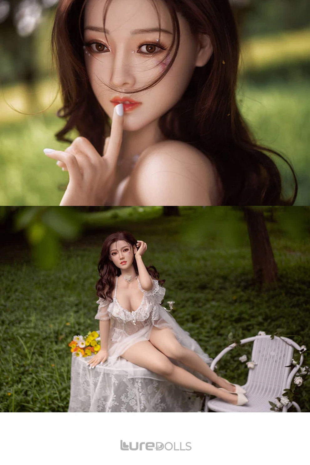164cm/5'5" D-cup Full Silicone Sex Doll-SY Doll-Una