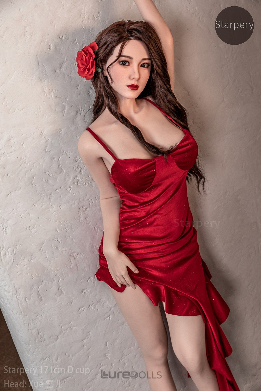 171cm/5'7" D-cup Silicone Head Sex Doll-Starpery Doll