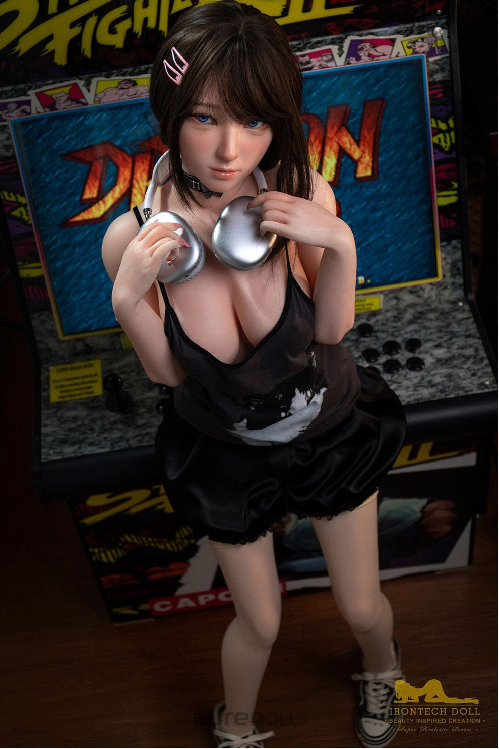 Miyuki-148cm/4'10" D-cup Full Silicone Sex Doll-Irontech Doll