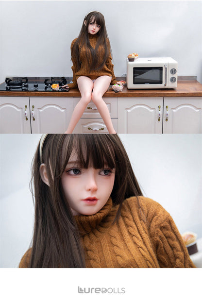 Xiaying(夏莹)-148cm/4'10" D-cup Full Silicone Sex Doll-Irontech Doll