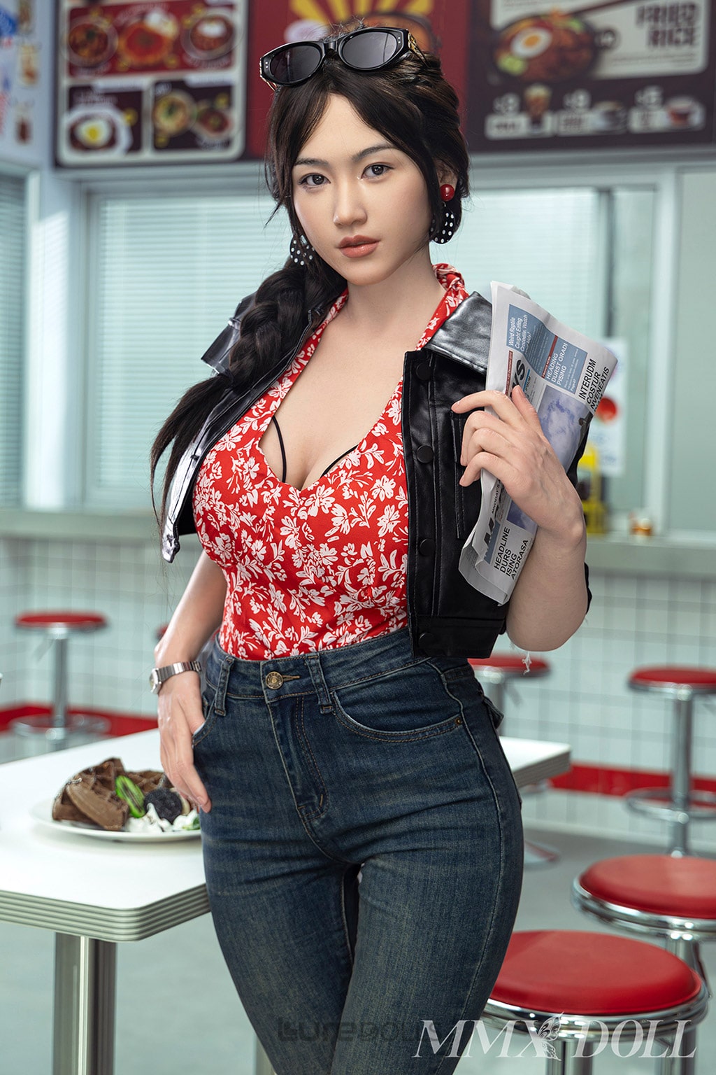 (Ultra Dream Series)-156cm/5'1" D-cup Silicone Sex Doll-MMX Doll