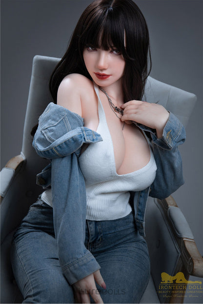 165cm/5'5" F-cup Full Silicone Doll-Irontech Doll