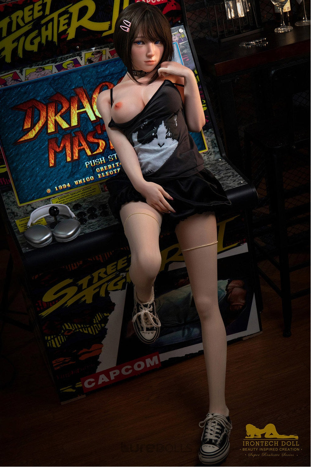 Miyuki-148cm/4'10" D-cup Full Silicone Sex Doll-Irontech Doll