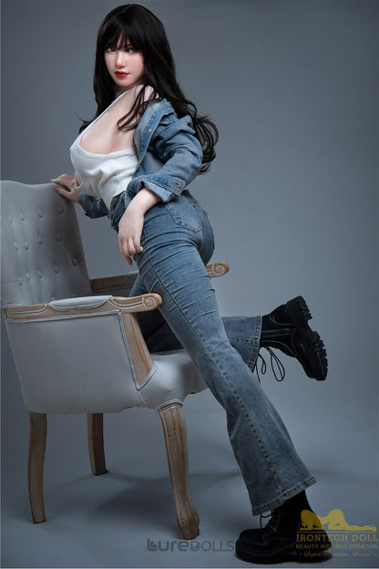 165cm/5'5" F-cup Full Silicone Doll-Irontech Doll
