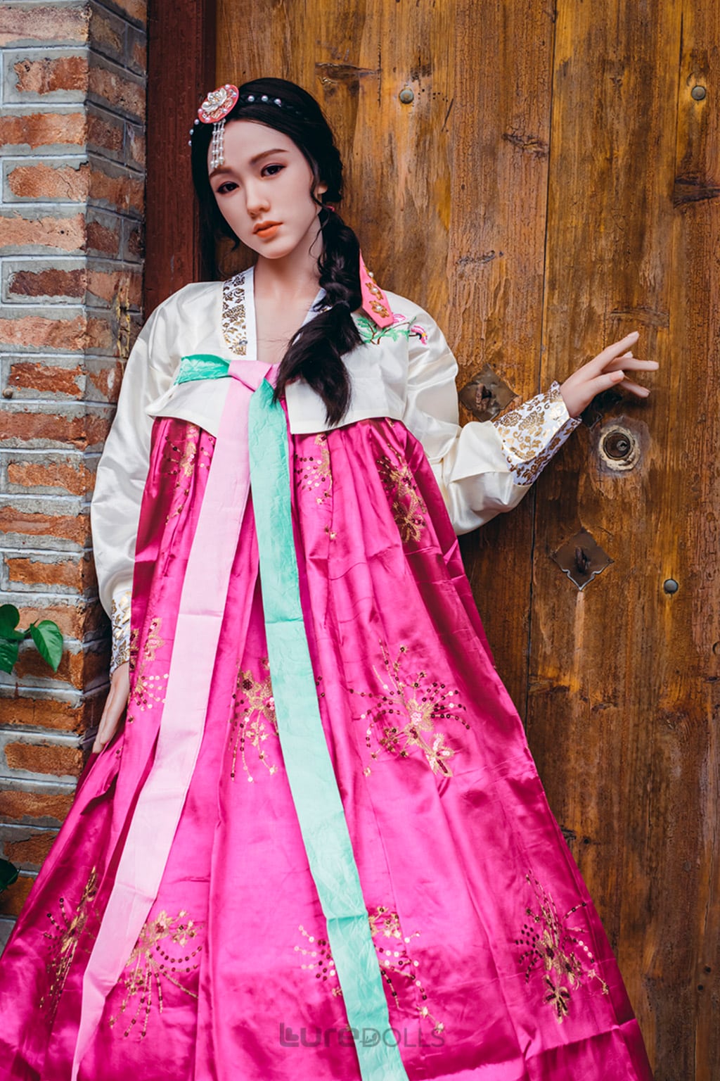 163cm/5'4" G-cup Silicone Head Sex Doll-Starpery Doll