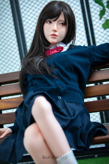 Lingnai(绫奈)-148cm/4'10" D-cup Full Silicone Sex Doll-Irontech Doll