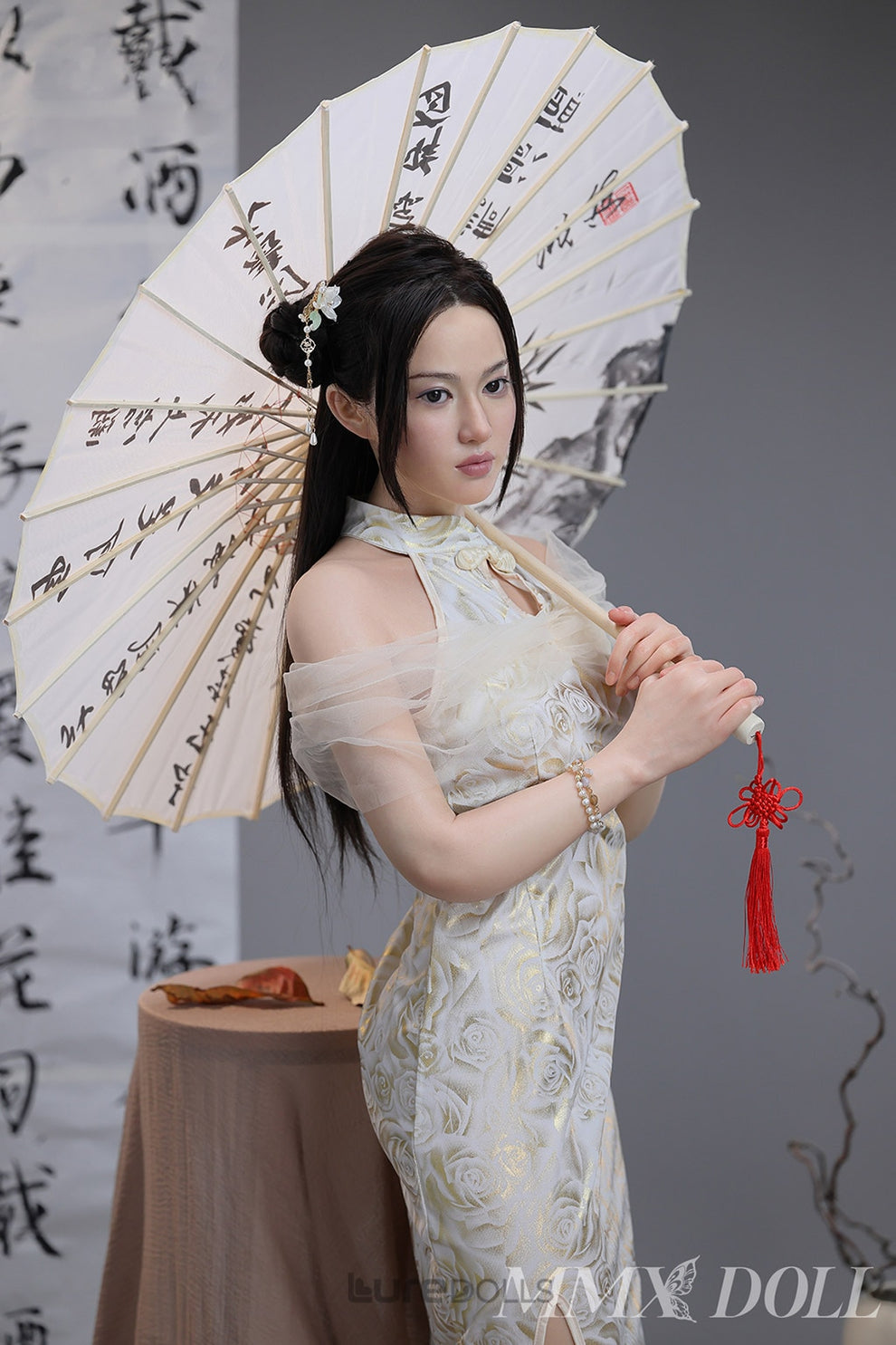 153cm/5'0" Seamless Neck Silicone Sex Doll–MMX Doll-MengFei