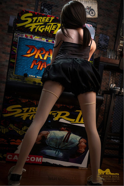Miyuki-148cm/4'10" D-cup Full Silicone Sex Doll-Irontech Doll