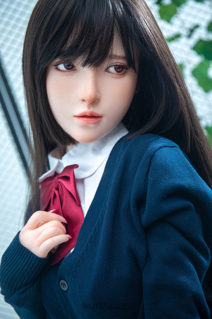 Lingnai(绫奈)-148cm/4'10" D-cup Full Silicone Sex Doll-Irontech Doll