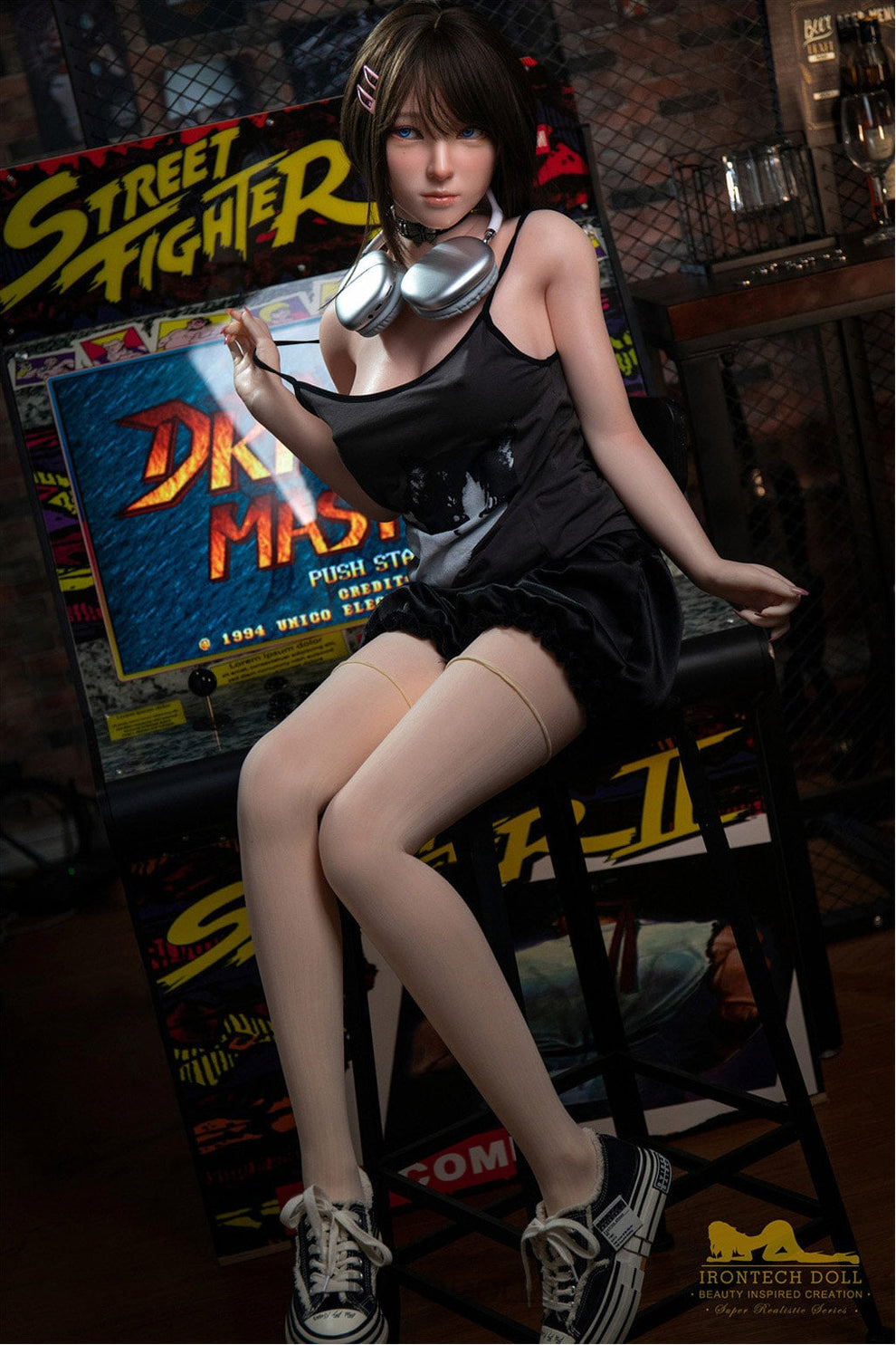 Miyuki-148cm/4'10" D-cup Full Silicone Sex Doll-Irontech Doll