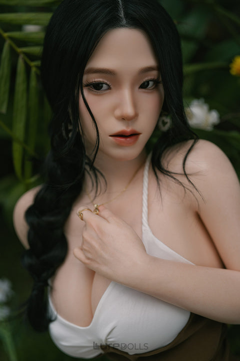 164cm/5'5" D-cup Full Silicone Sex Doll (Movable Jaw Head)-SY Doll-Cloris