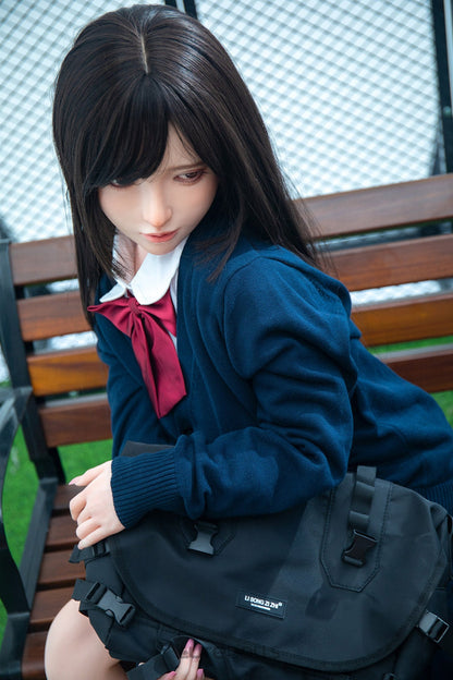 Lingnai(绫奈)-148cm/4'10" D-cup Full Silicone Sex Doll-Irontech Doll