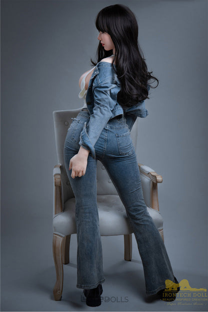 165cm/5'5" F-cup Full Silicone Doll-Irontech Doll