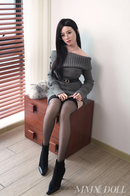 153cm/5'0" Seamless Neck Silicone Sex Doll–MMX Doll