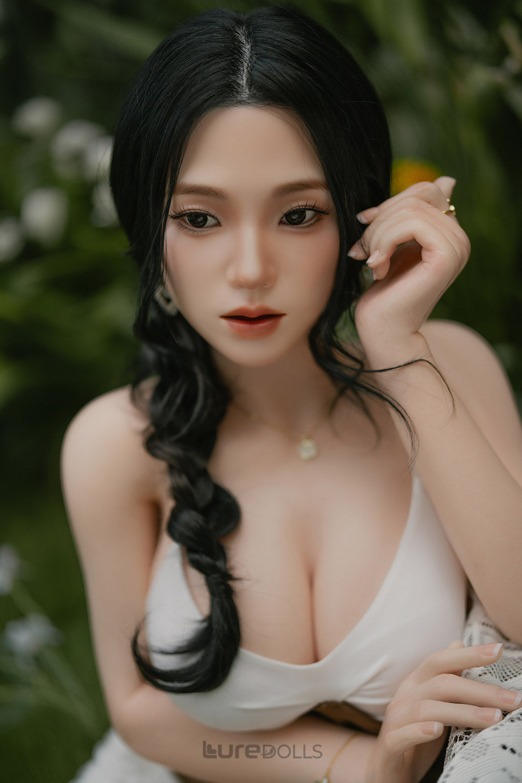 164cm/5'5" D-cup Full Silicone Sex Doll (Movable Jaw Head)-SY Doll