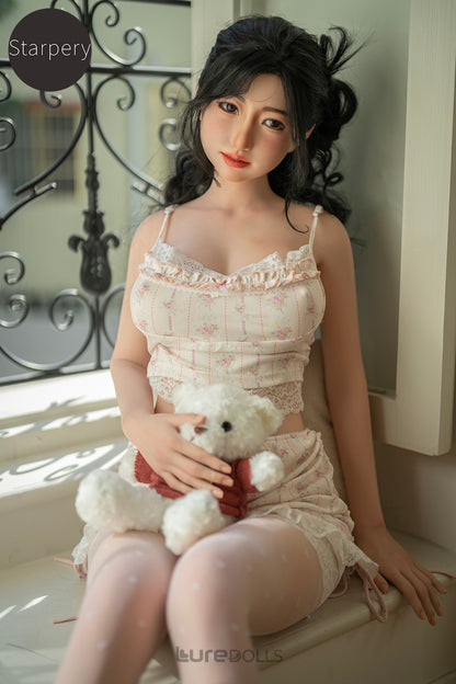 153cm/5'0" E-cup Silicone Head Sex Doll(Movable jaw head)-Starpery Doll