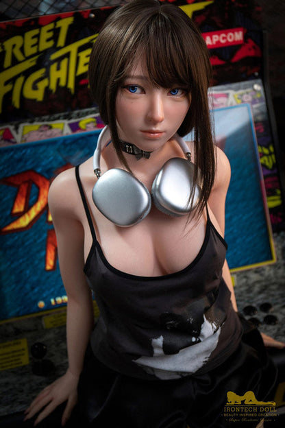 Miyuki-148cm/4'10" D-cup Full Silicone Sex Doll-Irontech Doll