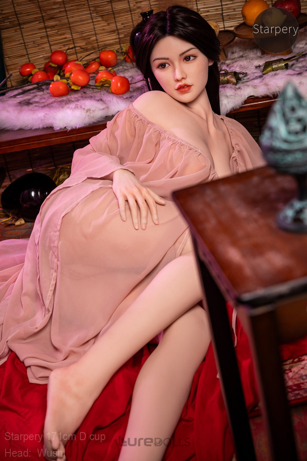 171cm/5'7" D-cup Silicone Head Sex Doll-Starpery Doll