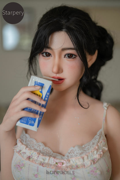 153cm/5'0" E-cup Silicone Head Sex Doll(Movable jaw head)-Starpery Doll