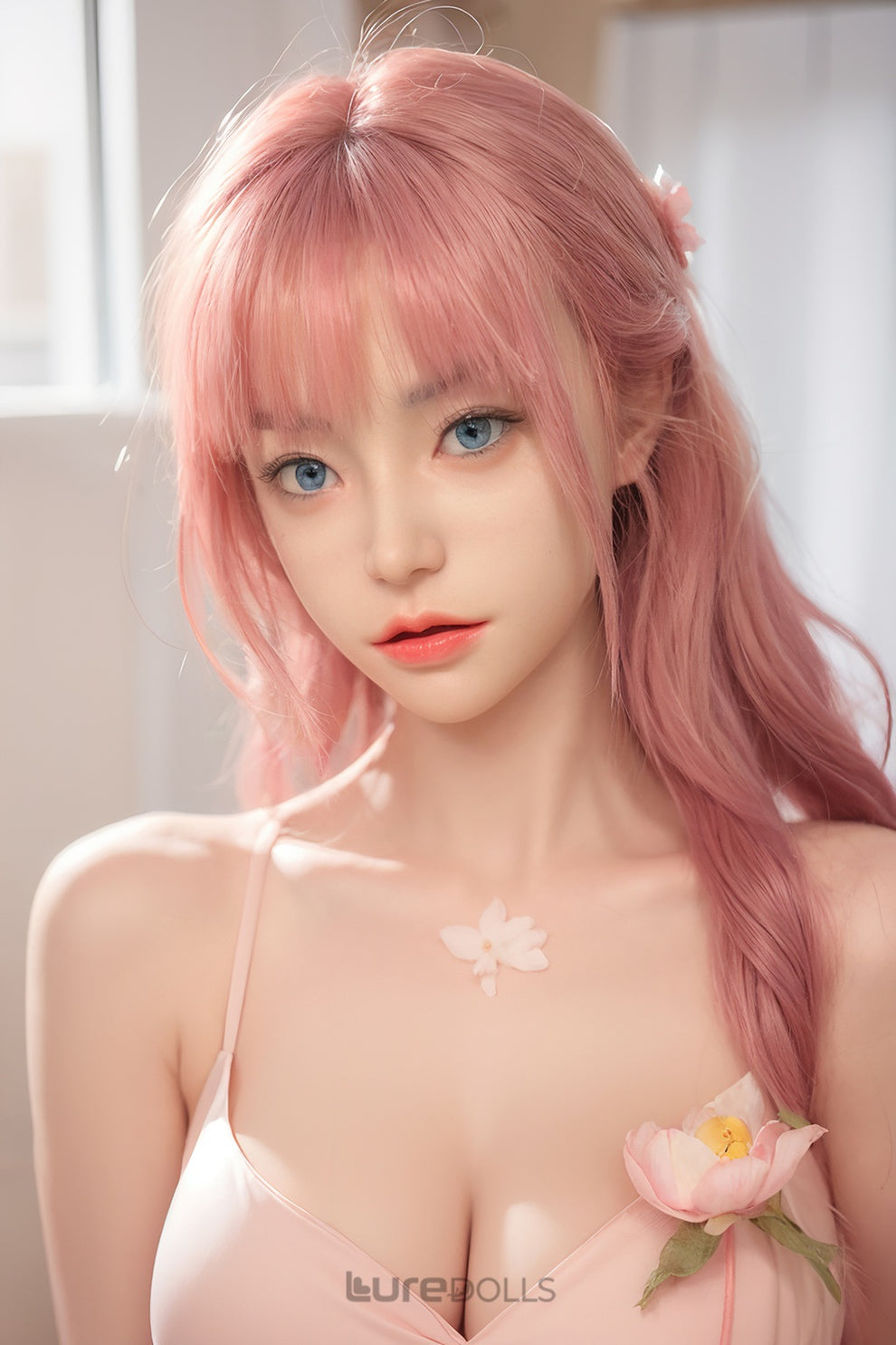 164cm/5'5" D-cup Full Silicone Sex Doll(Movable Jaw Head)-SY Doll(in Stock)-Sharon