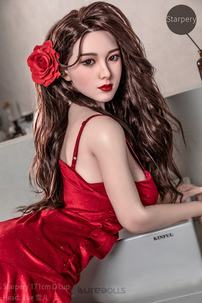 171cm/5'7" D-cup Silicone Head Sex Doll-Starpery Doll