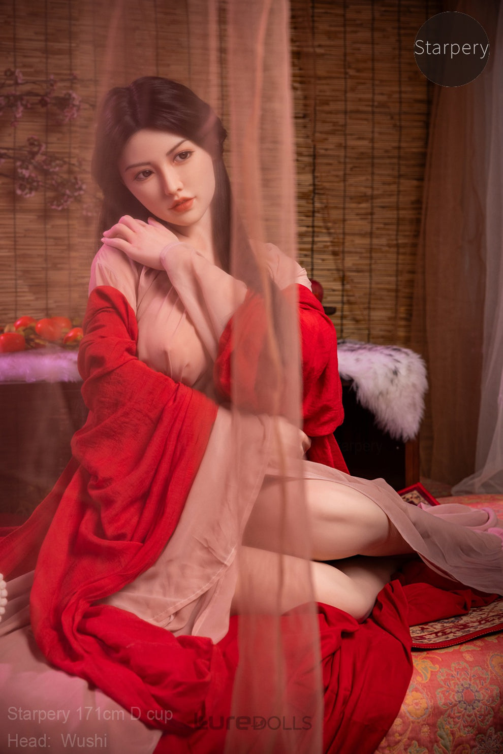 171cm/5'7" D-cup Silicone Head Sex Doll-Starpery Doll
