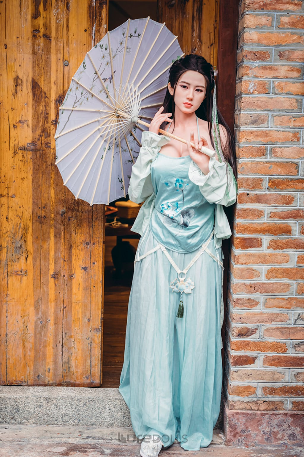 163cm/5'4" G-cup Silicone Head Sex Doll-Starpery Doll