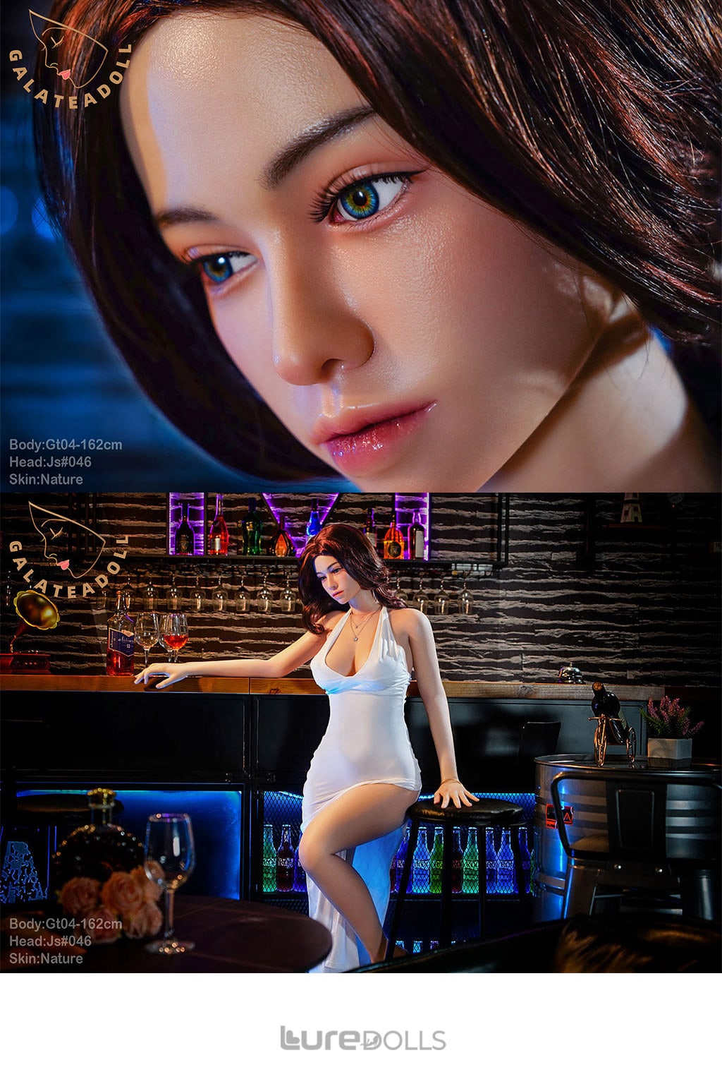 162cm/5'4" D-Cup Full Silicone Sex Doll-Galatea Doll