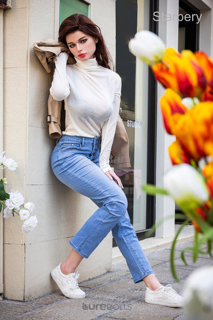 171cm/5'7" D-cup Silicone Head Sex Doll(Movable jaw head)-Starpery Doll