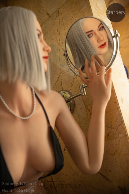 176cm/5'9" C-cup Silicone Head(Movable Jaw Head) Sex Doll-Starpery Doll