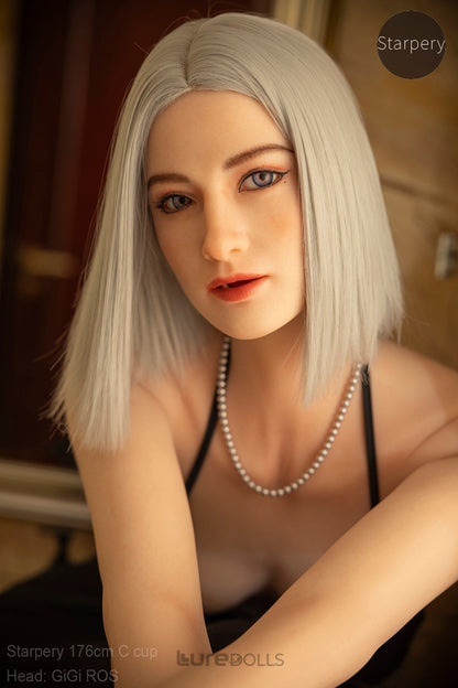 176cm/5'9" C-cup Silicone Head(Movable Jaw Head) Sex Doll-Starpery Doll