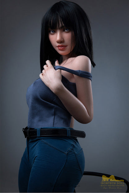 153cm/5'0" E-cup Full Silicone Sex Doll Natural-Irontech Doll