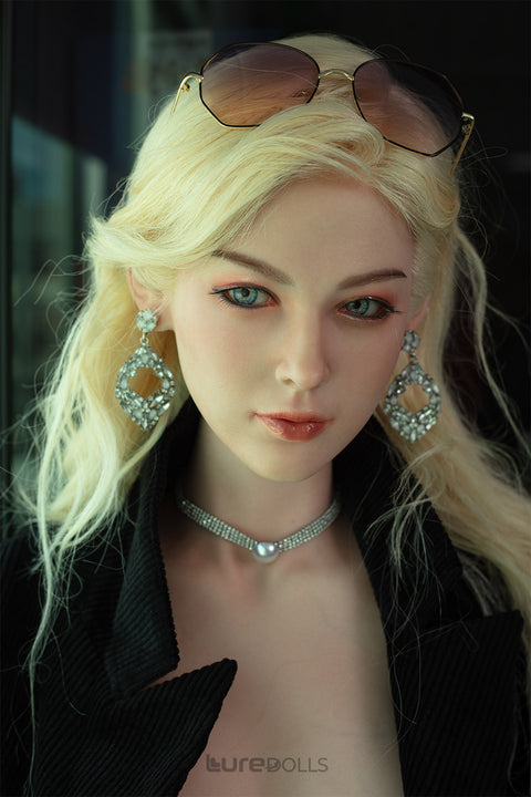 174cm/5'9" C-cup Silicone Head Sex Doll(Head&Body)-Starpery Doll(in Stock)-Bonnie