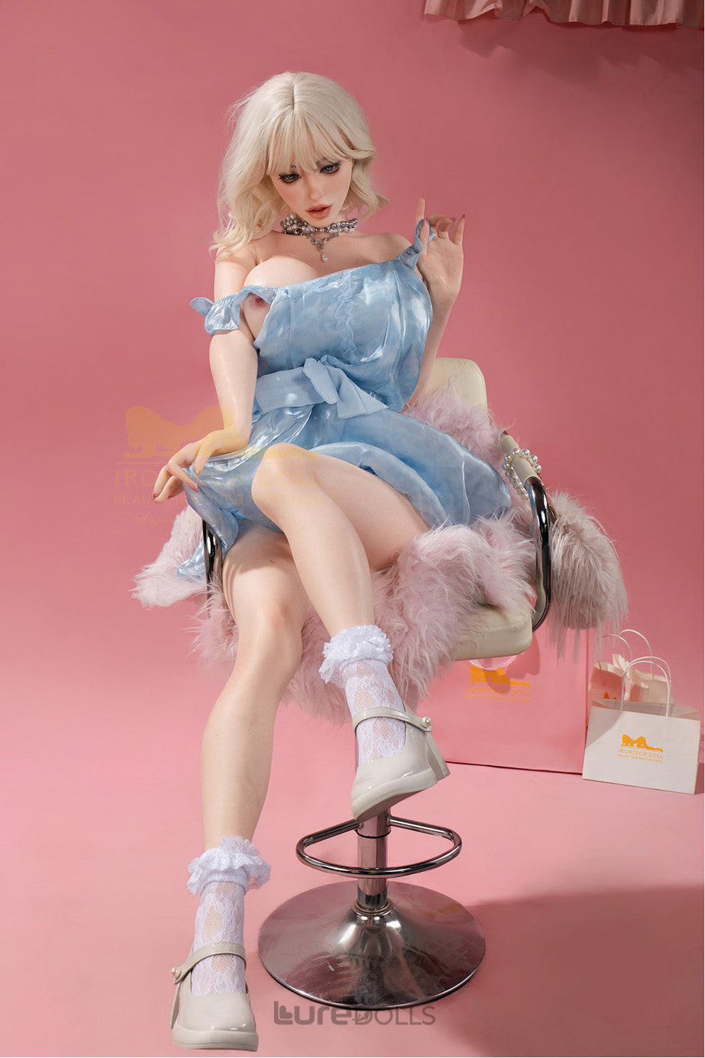 158cm/5'2" G-cup Full Silicone Sex Doll-Irontech Doll-Vanessa