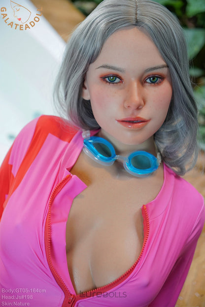 164cm/5'5" D-cup Full Silicone Sex Doll-Galatea Doll