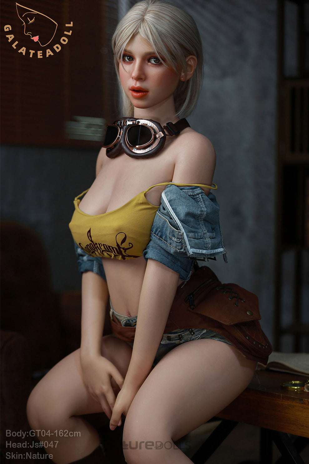 162cm/5'4" D-Cup Full Silicone Sex Doll-Galatea Doll-Diana
