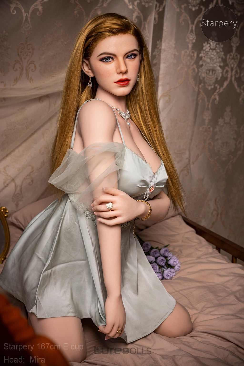 167cm/5'6" E-cup Silicone Head Sex Doll-Starpery Doll