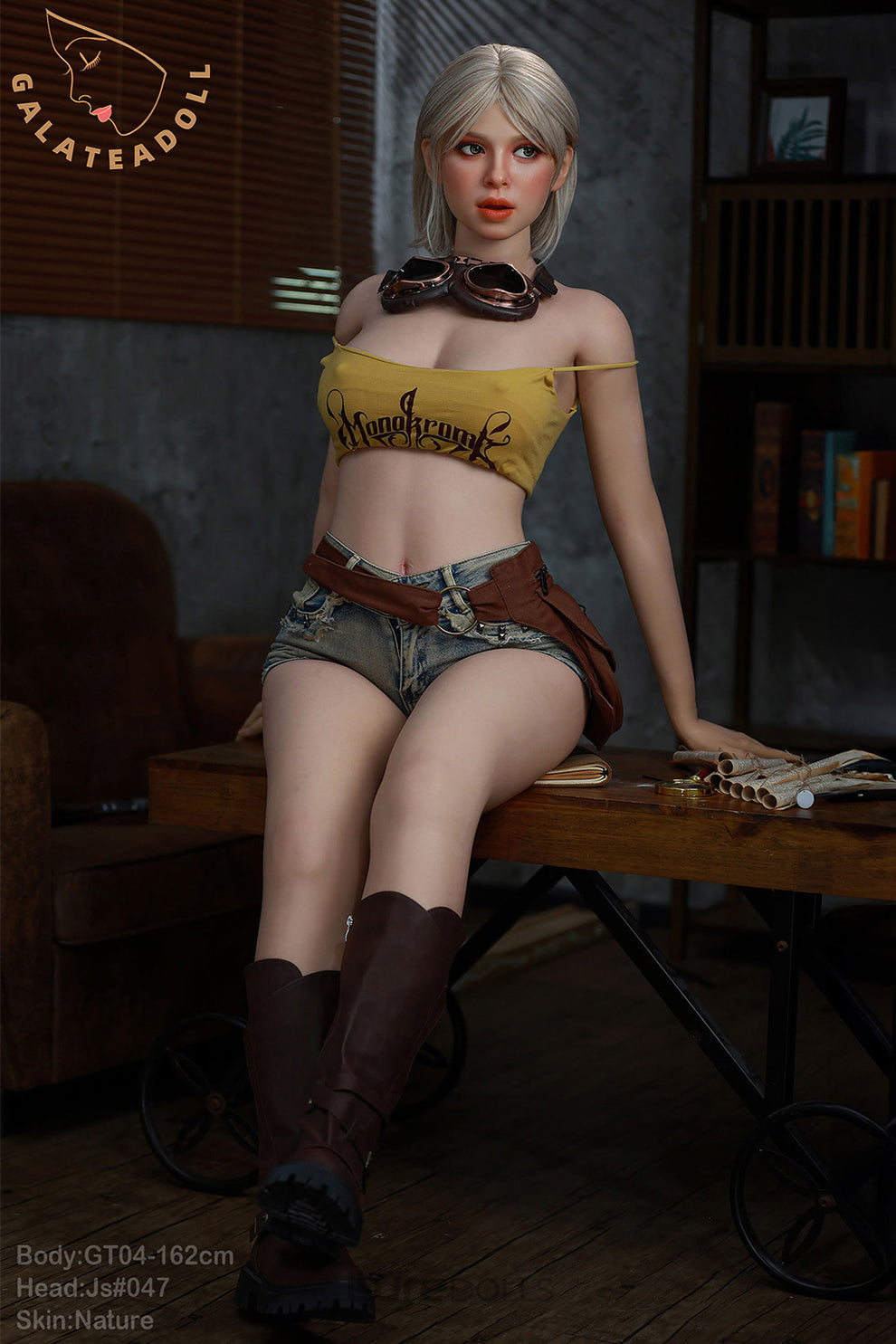 162cm/5'4" D-Cup Full Silicone Sex Doll-Galatea Doll-Diana
