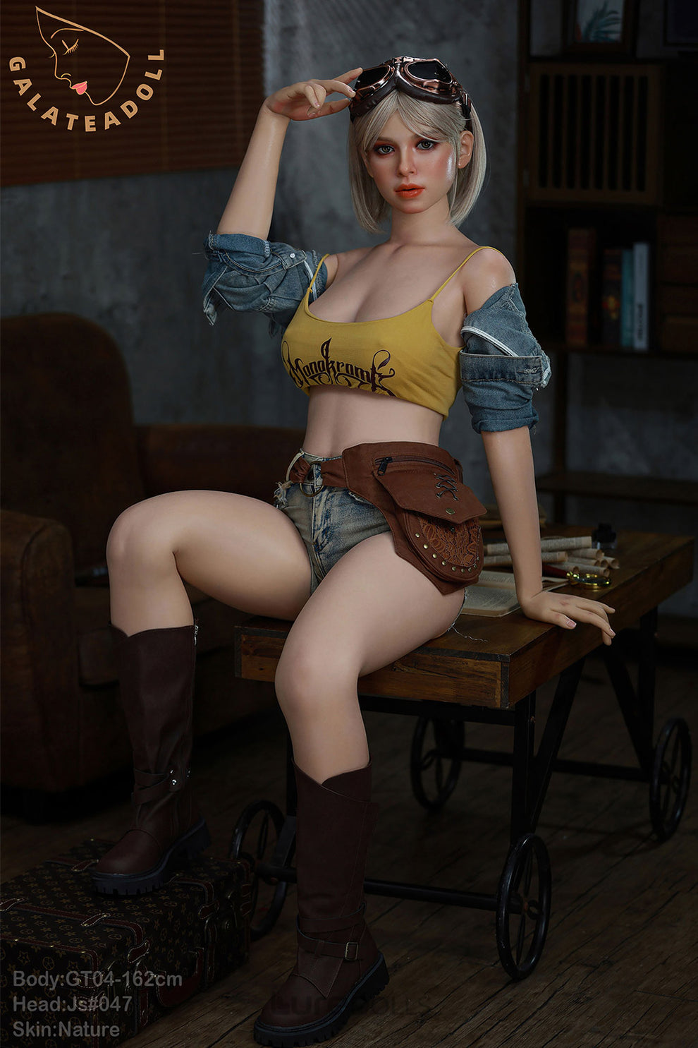 162cm/5'4" D-Cup Full Silicone Sex Doll-Galatea Doll-Diana