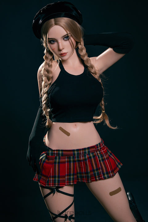164cm/5'5" D-cup Full Silicone Sex Doll-SY Doll-Crystal
