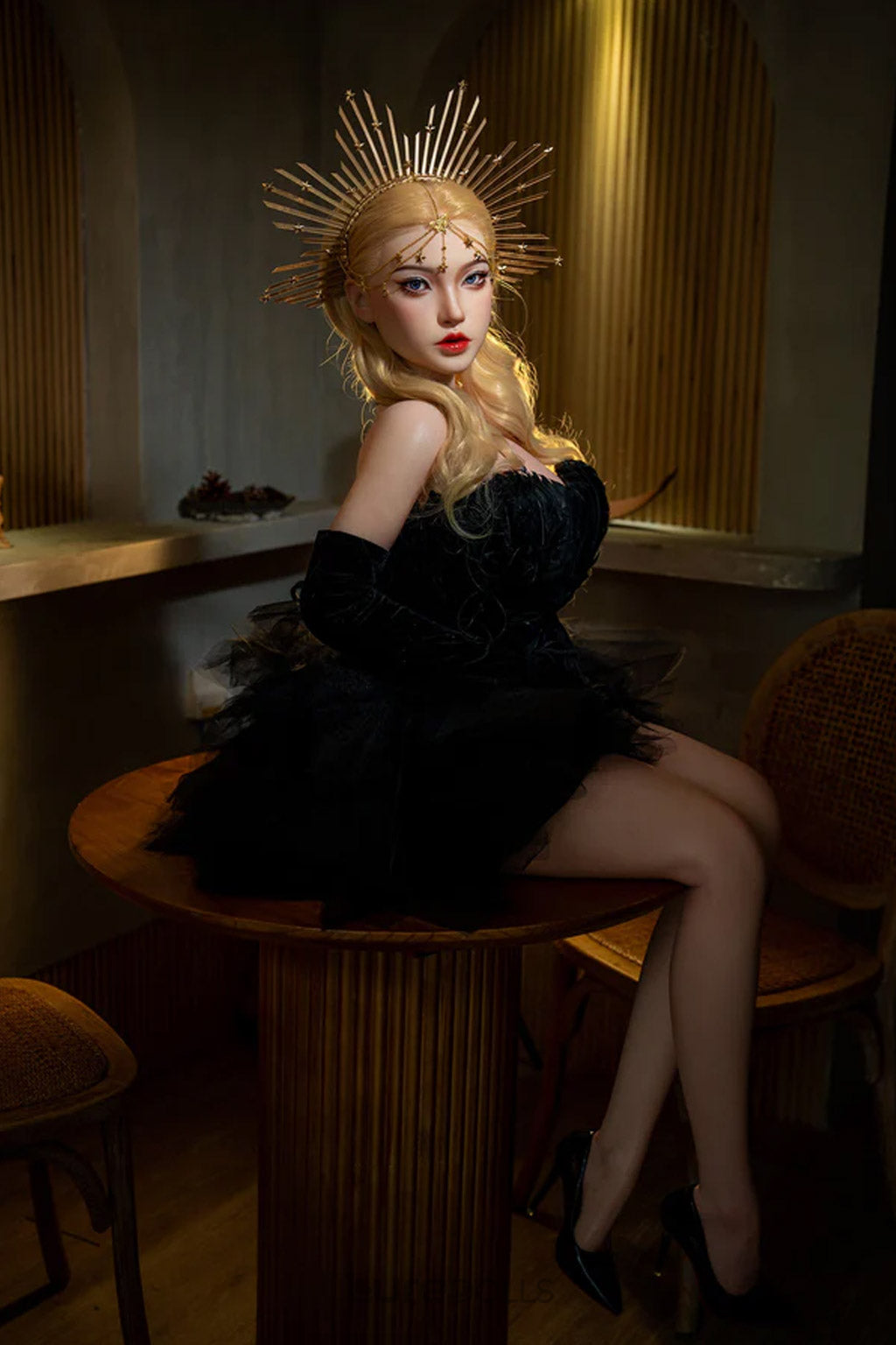 164cm/5'5" D-cup Full Silicone Sex Doll(Movable Jaw Head)-SY Doll