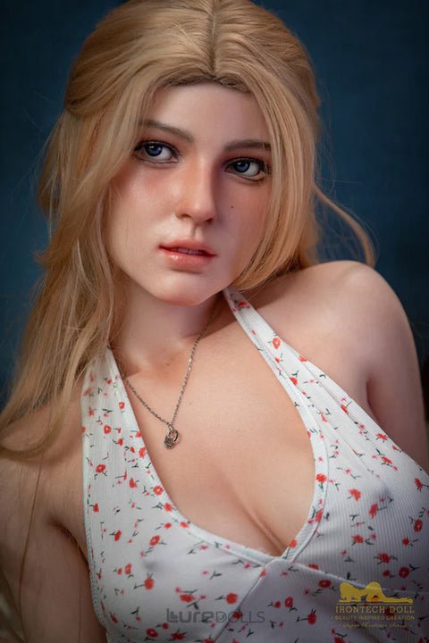 153cm/5'0" E-cup Full Silicone Sex Doll Natural-Irontech Doll-Fenny