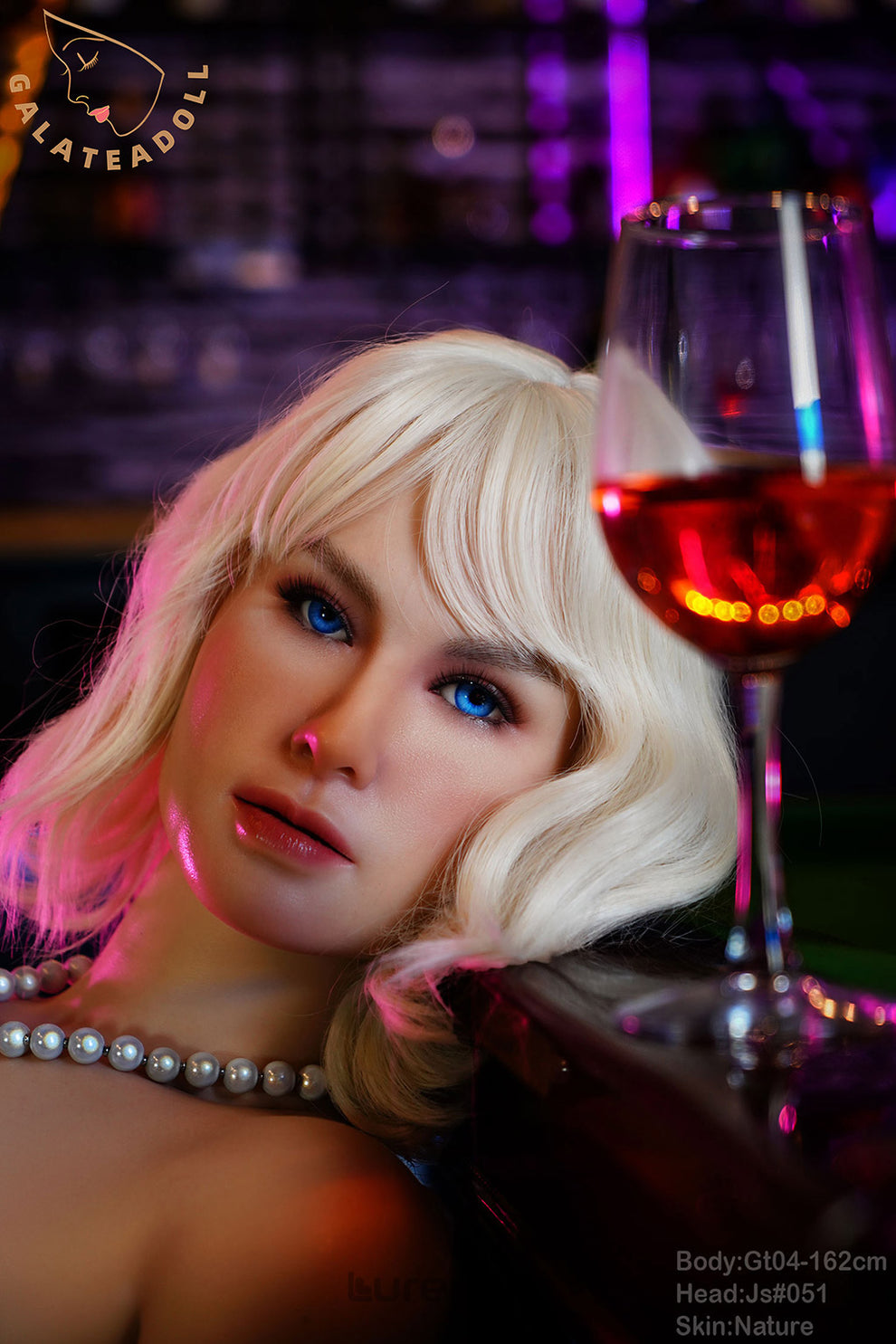 162cm/5'4" D-Cup Full Silicone Sex Doll-Galatea Doll-Crystal