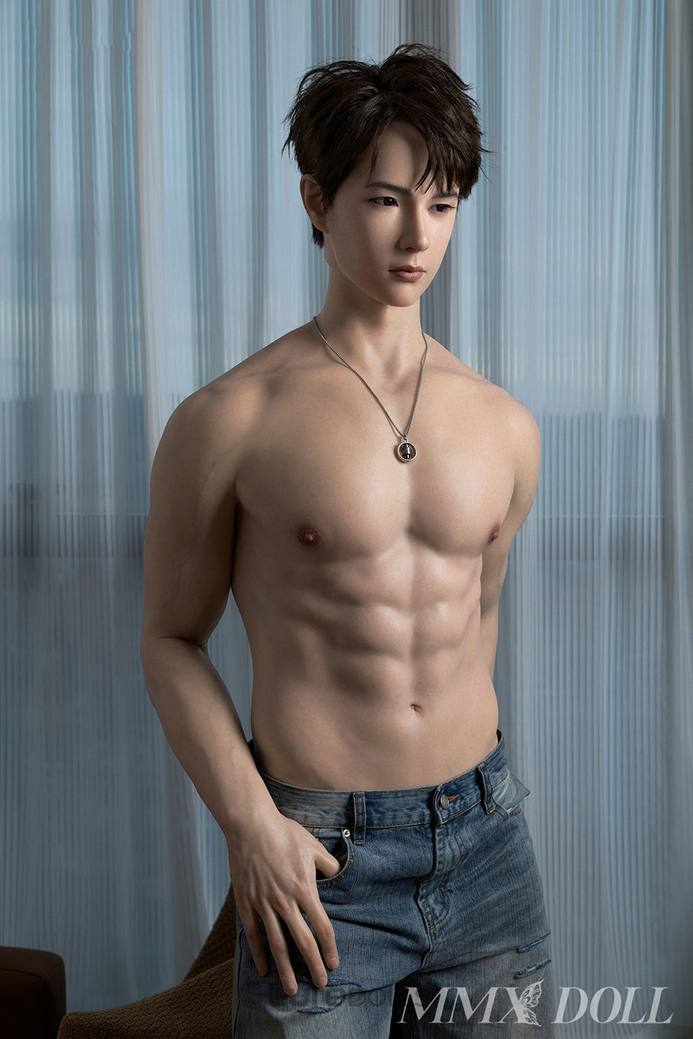 183cm/6'1" Male Silicone Sex Doll-MMX Doll-ZiQian