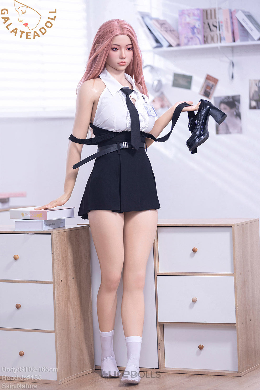 163cm/5'4" D-cup Full Silicone Sex Doll-Galatea Doll-Pearl