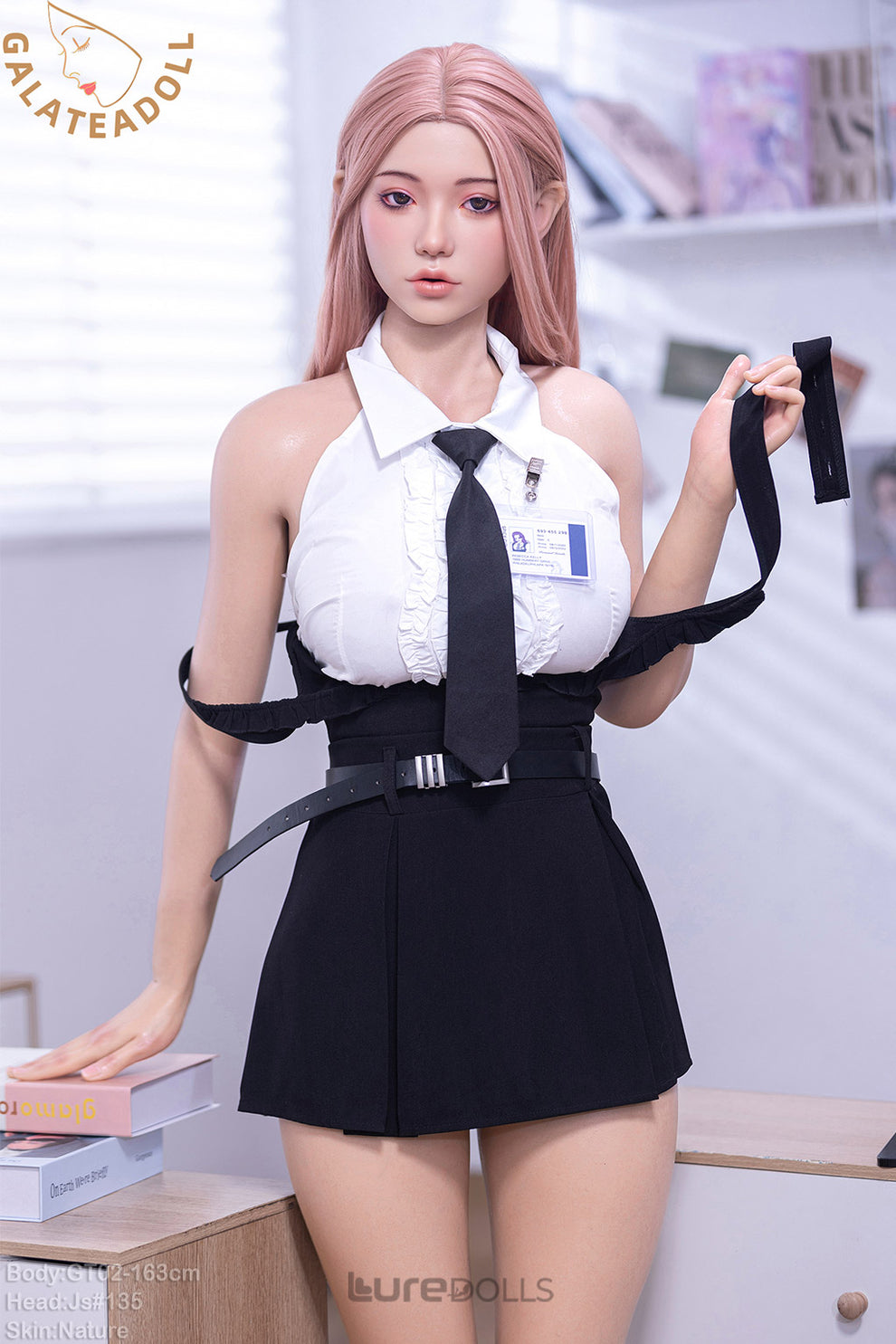 163cm/5'4" D-cup Full Silicone Sex Doll-Galatea Doll-Pearl